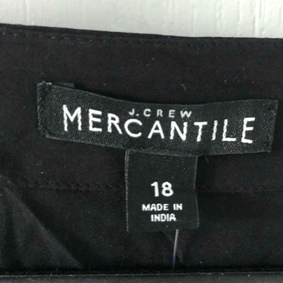J. Crew Mercantile Women's Black Wrap blouse. - Picture 2 of 3